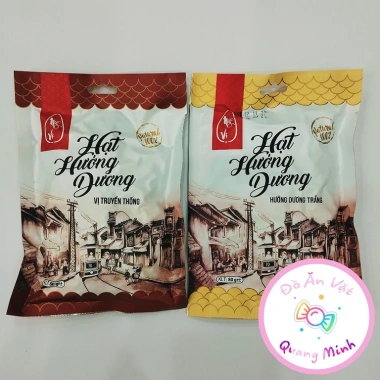 Hạt hướng dương Mỹ 80g/450g - Nhiều hương vị thơm ngon, đồ ăn vặt Tết hot, chỉ 16.500 VND