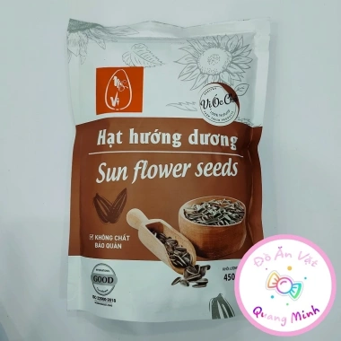 Hạt hướng dương Mỹ 80g/450g - Nhiều hương vị thơm ngon, đồ ăn vặt Tết hot, chỉ 16.500 VND