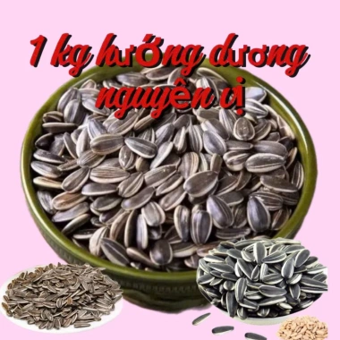 Hạt Hướng Dương Nguyên Vị 1kg - Hạt To Giòn Béo Tự Nhiên, Giá ưu đãi 69.999 đ