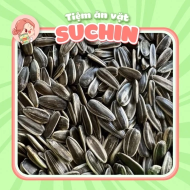Hạt Hướng Dương Nguyên Vị 1kg Suchin - Hạt To Hàng Loại, Giá Ưu Đãi 61.000 VND