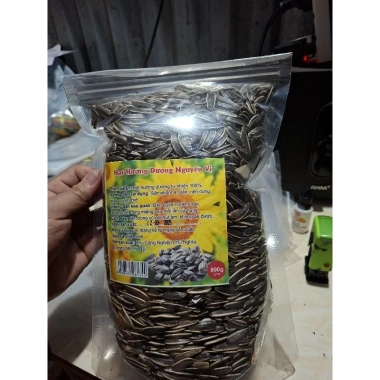Hạt Hướng Dương Nguyên Vị - Giòn Tan, Dinh Dưỡng, Giá chỉ 15.000₫ giảm từ 18.600₫