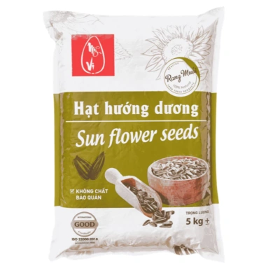 Hạt hướng dương nguyên vị sấy chín rang muối, hạt to chắc loại 1 300g-1kg - 34,900 VND