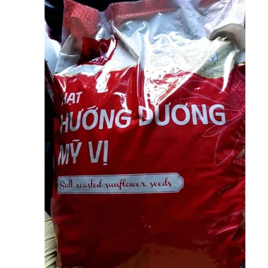 Hạt hướng dương nguyên vị sấy chín rang muối, hạt to chắc loại 1 300g-1kg - 34,900 VND 4 Hạt hướng dương nguyên vị sấy chín rang muối, hạt to chắc loại 1 300g-1kg - 34,900 VND 4