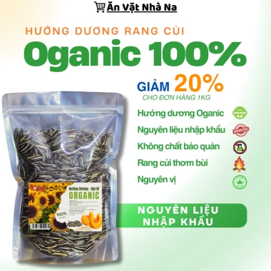 Hạt Hướng Dương Rang Củi 1kg FreeShip – Vị Truyền Thống & Vị Dừa, Giá 65.000