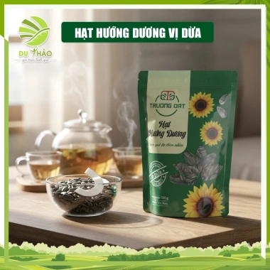 Hạt hướng dương rang củi Vị Dứa Thành Đạt 500g Túi Zip – Giá chỉ 90.000₫