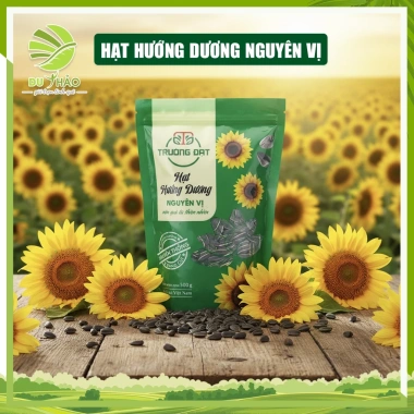 Hạt hướng dương rang củi Vị Dứa Thành Đạt 500g Túi Zip – Giá chỉ 90.000₫