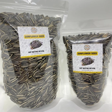Hạt hướng dương rang củi vị truyền thống 500g túi zip, giảm 18% chỉ 32.000 VND 3 Hạt hướng dương rang củi vị truyền thống 500g túi zip, giảm 18% chỉ 32.000 VND 3