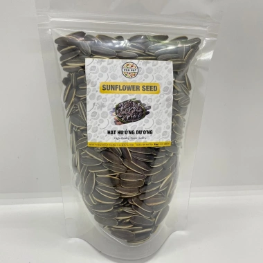 Hạt hướng dương rang củi vị truyền thống 500g túi zip, giảm 18% chỉ 32.000 VND