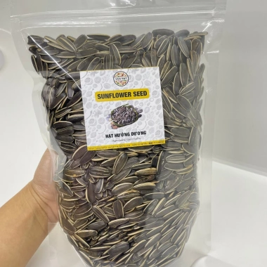Hạt hướng dương rang củi vị truyền thống 500g túi zip, giảm 18% chỉ 32.000 VND