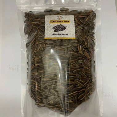 Hạt hướng dương rang củi vị truyền thống 500g túi zip, giảm 18% chỉ 32.000 VND