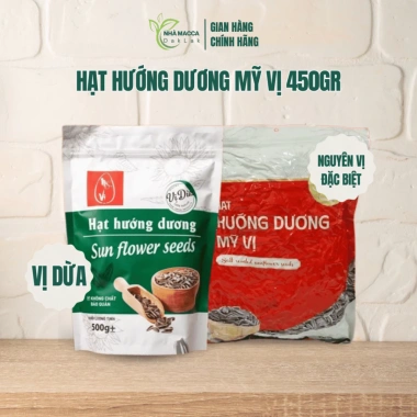 Hạt Hướng Dương Rang Tự Nhiên 500gr - To, Giòn, Béo, Thơm Ngon, Giá 89.000 VND