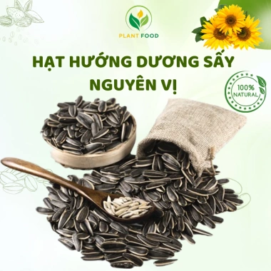 Hạt Hướng Dương Sấy Nguyên Vị 1kg Đều Giòn Bùi - Chỉ 61,000 VND (giảm từ 76,860)