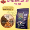 Hạt Langlike 5kg - Topping thịt gà, tôm khô, tủy xương 40% đạm cho mèo ngon miệng - Giá ưu đãi 395.000 VND