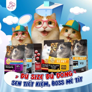 Hạt Langlike 5kg - Topping thịt gà, tôm khô, tủy xương 40% đạm cho mèo ngon miệng - Giá ưu đãi 395.000 VND 6