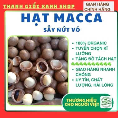 Hạt Macadamia Đắk Lắk 1kg Sấy Nứt Vỏ Size Trung - Giá Sỉ 120k, Siêu Giảm Giá