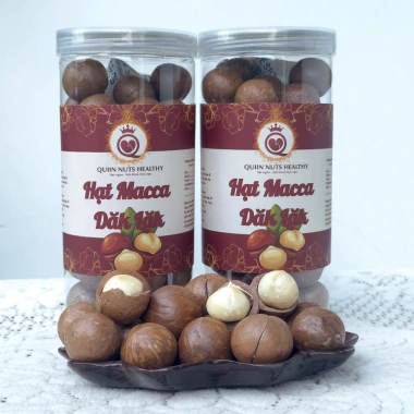 Hạt Macca Cao Cấp 24-30mm Sấy Nứt Vỏ Giòn Thơm, Giá Ưu Đãi 139.000 VNĐ