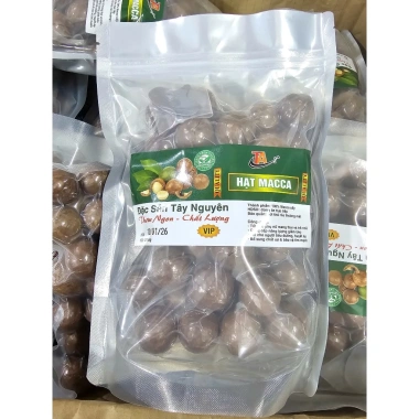 Hạt macca đắc lắc nứt vỏ size đại loại 1 500g - Giá ưu đãi 165.750 VND
