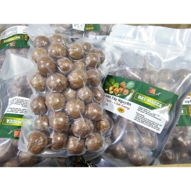 Hạt macca đắc lắc nứt vỏ size đại loại 1 500g - Giá ưu đãi 165.750 VND