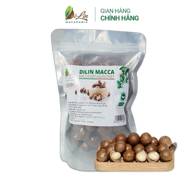 Hạt Macca DiLin Lâm Đồng 500g Sấy Lạnh Ăn Liền Size Trung - Giá chỉ 115.000 VNĐ 8