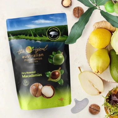 Hạt Macca Macadamia Nguyên Vỏ Úc 225g - Giá Tết 2.026 Ưu đãi 160.000₫