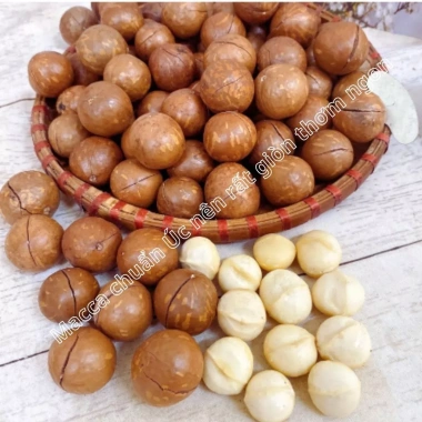 Hạt Macca Nứt Vỏ Size Đại Onefood68 Vỏ Mỏng Nhân Trắng Giòn Dinh Dưỡng - 79.000đ