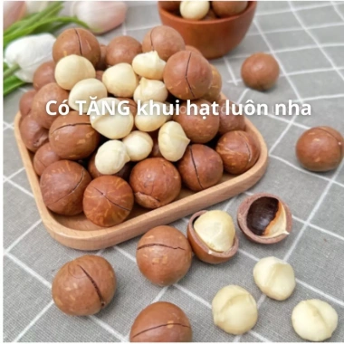 Hạt Macca Nứt Vỏ Size Đại Onefood68 Vỏ Mỏng Nhân Trắng Giòn Dinh Dưỡng - 79.000đ