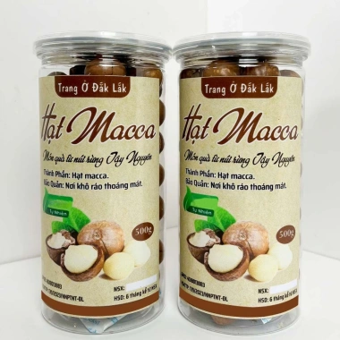 Hạt Macca Organic Daklak nứt vỏ giòn tan, không hôi dầu, giá ưu đãi 149k