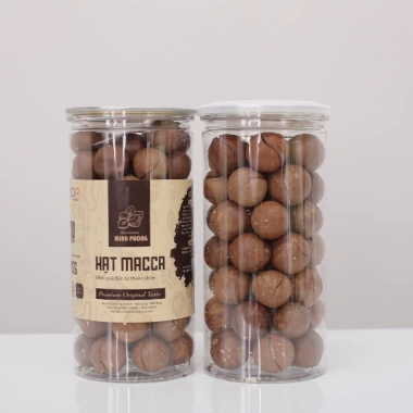 Hạt Macca Organic Lâm Đồng Loại 1 Nứt Vỏ Sấy Rang 500g Ăn Liền và Quà Tặng 9