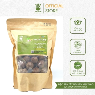 Hạt macca sấy Cao Nguyên Lâm Đồng 500g Mai Thảo – Size 28-32, giảm giá 185.000đ