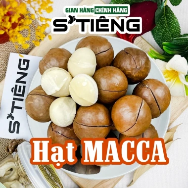 Hạt Macca Sấy Chín Nứt Vỏ STIÊNG Giòn Ngon - Giá Gốc 106,650đ Giảm còn 85,320đ