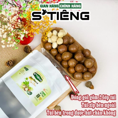 Hạt Macca Sấy Chín Nứt Vỏ STIÊNG Giòn Ngon - Giá Gốc 106,650đ Giảm còn 85,320đ 5 Hạt Macca Sấy Chín Nứt Vỏ STIÊNG Giòn Ngon - Giá Gốc 106,650đ Giảm còn 85,320đ 5