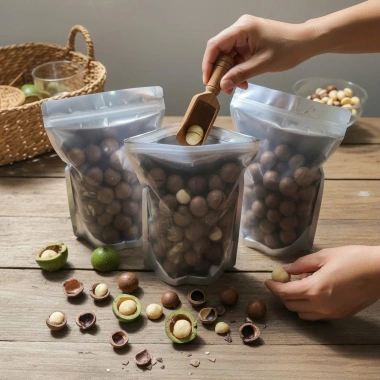 Hạt Macca Tách Vỏ Nhân To Béo Ngậy 1kg - Dinh Dưỡng Cho Cả Nhà Giá 230.600 VND