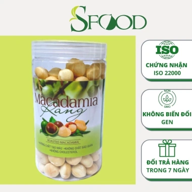 Hạt macca tách vỏ Sfood - Tuyển to đều, bùi ngậy, vị ngọt tự nhiên, giảm còn 90.000đ