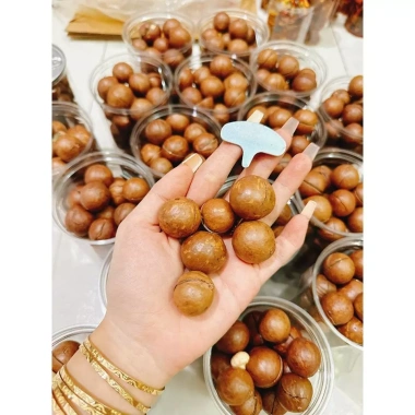 Hạt Macca Úc 500g kèm khóa tách - Rang sấy ngũ cốc ăn kiêng, giảm cân - 130k