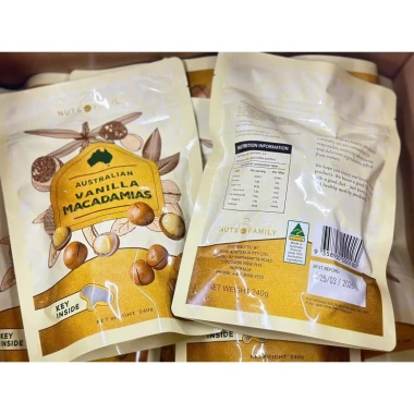 Hạt MACCA Úc nội địa 240gr - Giá 79.000đ, giảm so với 100.330đ, chất lượng 2.026