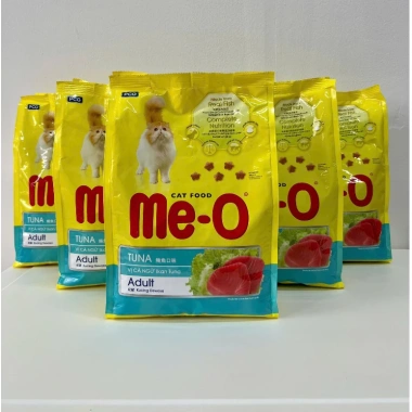 Hạt Me-O 1.2kg Hoả Tốc 21H - Thức ăn mèo vị Hải Sản, Cá Ngừ, Cá Thu - 112k