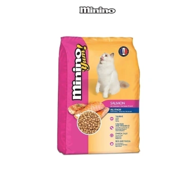 Hạt MININO Cá Hồi 1.5kg Dinh Dưỡng Toàn Diện Cho Mèo Mọi Lứa Tuổi - Giá Ưu Đãi 140k