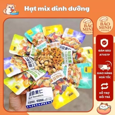 Hạt Mix Dinh Dưỡng 1kg 4 Loại - 7 Vị Đậu Sấy Giòn, Giá Ưu Đãi 142.999 VND