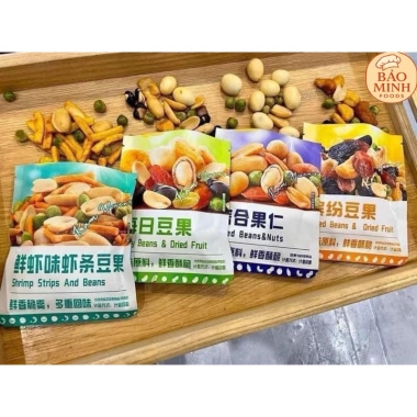 Hạt Mix Dinh Dưỡng 1kg 4 Loại - 7 Vị Đậu Sấy Giòn, Giá Ưu Đãi 142.999 VND