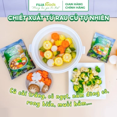 Hạt Nêm Chay Rau Củ FUJA FOODS - Hữu Cơ, Vị Ngọt Tự Nhiên, Không Bột Ngọt - 48.999 VND 4