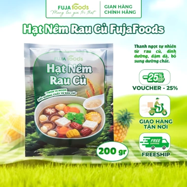 Hạt Nêm Chay Rau Củ FUJA FOODS - Hữu Cơ, Vị Ngọt Tự Nhiên, Không Bột Ngọt - 48.999 VND 10