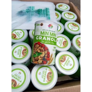Hạt Ngũ Cốc Granola Minmin 500g - Dinh Dưỡng Cao, Giảm Giá Sốc 179k