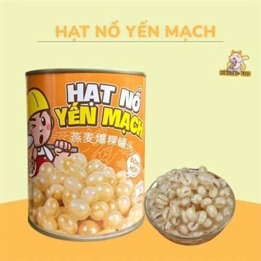 Hạt Nổ Yến Mạch Sẵn Dùng Lon 850g - Dinh Dưỡng, Giòn Tan, Không Chất Bảo Quản, Giá Ưu Đãi 108k 10