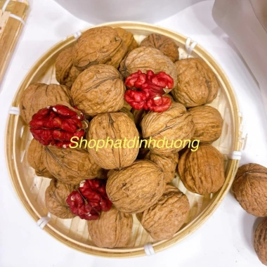 Hạt Óc Chó Đỏ Nguyên Vỏ Mỹ 1Kg - Giá ưu đãi 187.000đ, dinh dưỡng cao, hỗ trợ sức khỏe 2