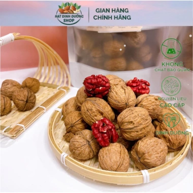 Hạt Óc Chó Đỏ Nguyên Vỏ Mỹ 1Kg - Giá ưu đãi 187.000đ, dinh dưỡng cao, hỗ trợ sức khỏe 5