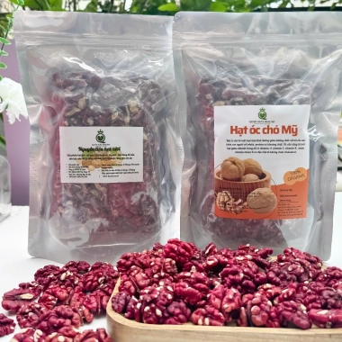 Hạt óc chó đỏ nhập khẩu Mỹ, thơm ngon, giàu Omega, tốt cho mẹ và bé, chỉ 50.000 VND 3