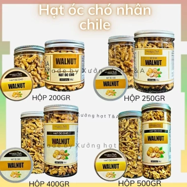 Hạt óc chó Nhân Mỹ 500gr loại 1 cao cấp, không vỏ nguyên vị - giá xưởng 120k (giá gốc 151.200) 3