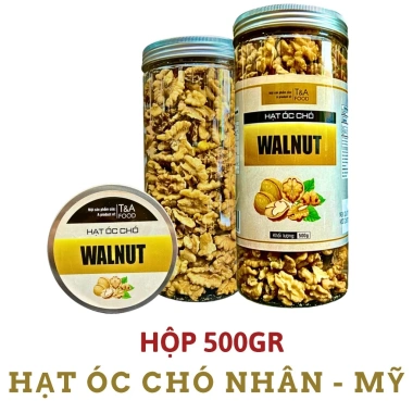 Hạt óc chó Nhân Mỹ 500gr loại 1 cao cấp, không vỏ nguyên vị - giá xưởng 120k (giá gốc 151.200) 10