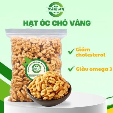 Hạt óc chó nhập khẩu tách vỏ - Óc chó vàng béo giòn tự nhiên, không chất bảo quản | Nông sản Tâm An - Giá 79.000đ