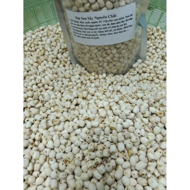 Hạt sen sấy khô nguyên chất giảm 20% chỉ 80.000₫, dinh dưỡng cao, tốt cho sức khỏe 3